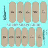 Sorry Fingerboard Deck - Wood Faker