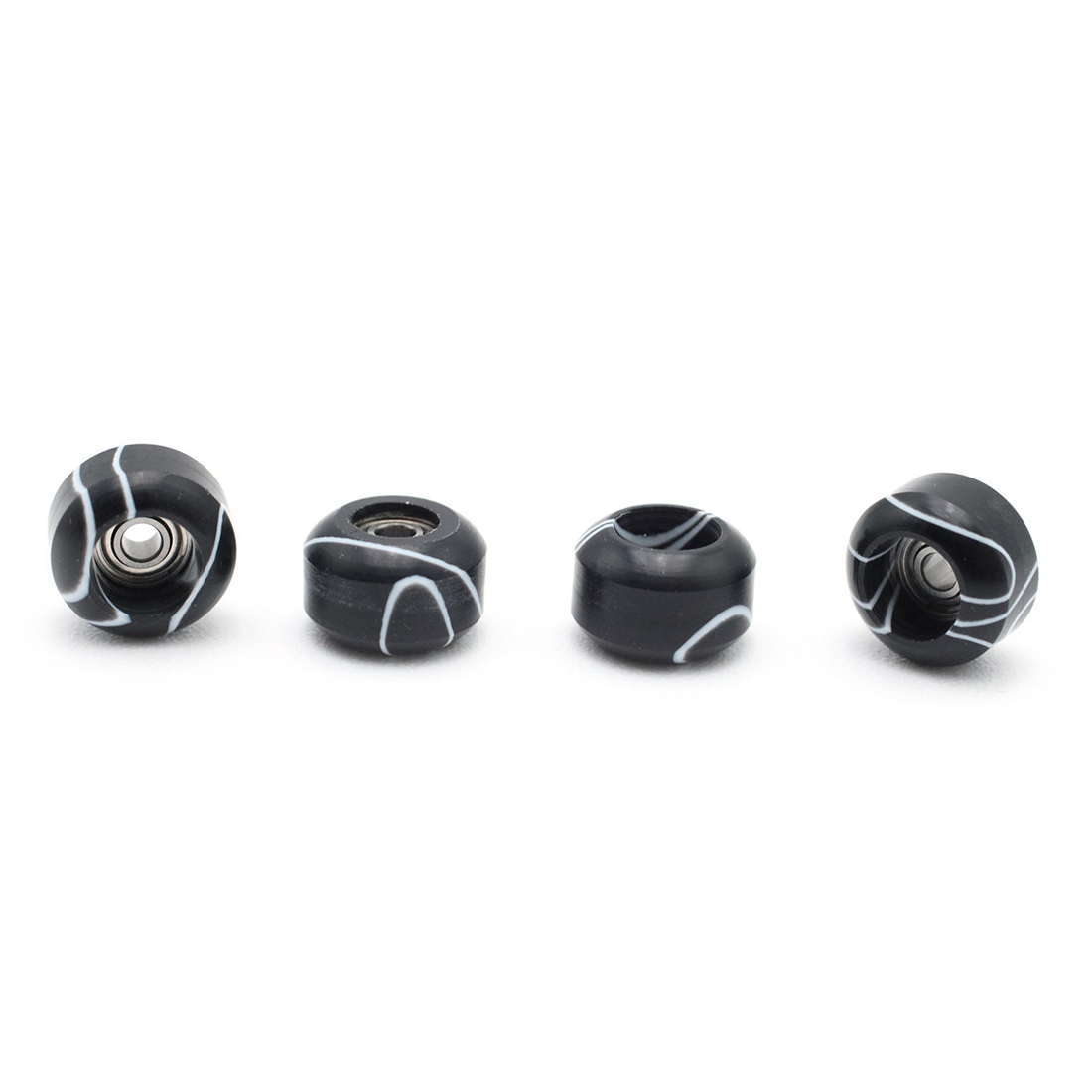 FlatFace Street Shape Fingerboard  Wheels - Confectioner Swirl