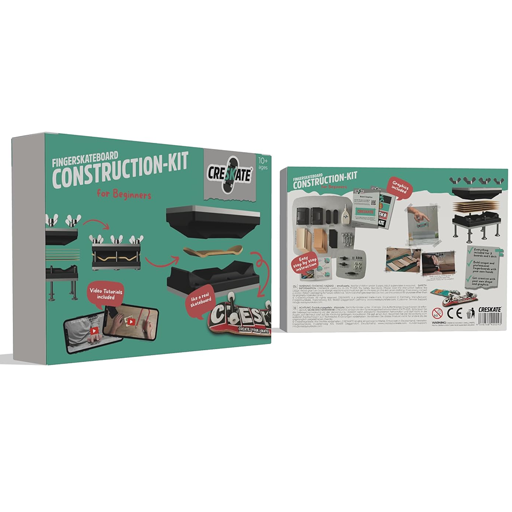 CRESKATE Fingerboard Construction Kit for Beginners