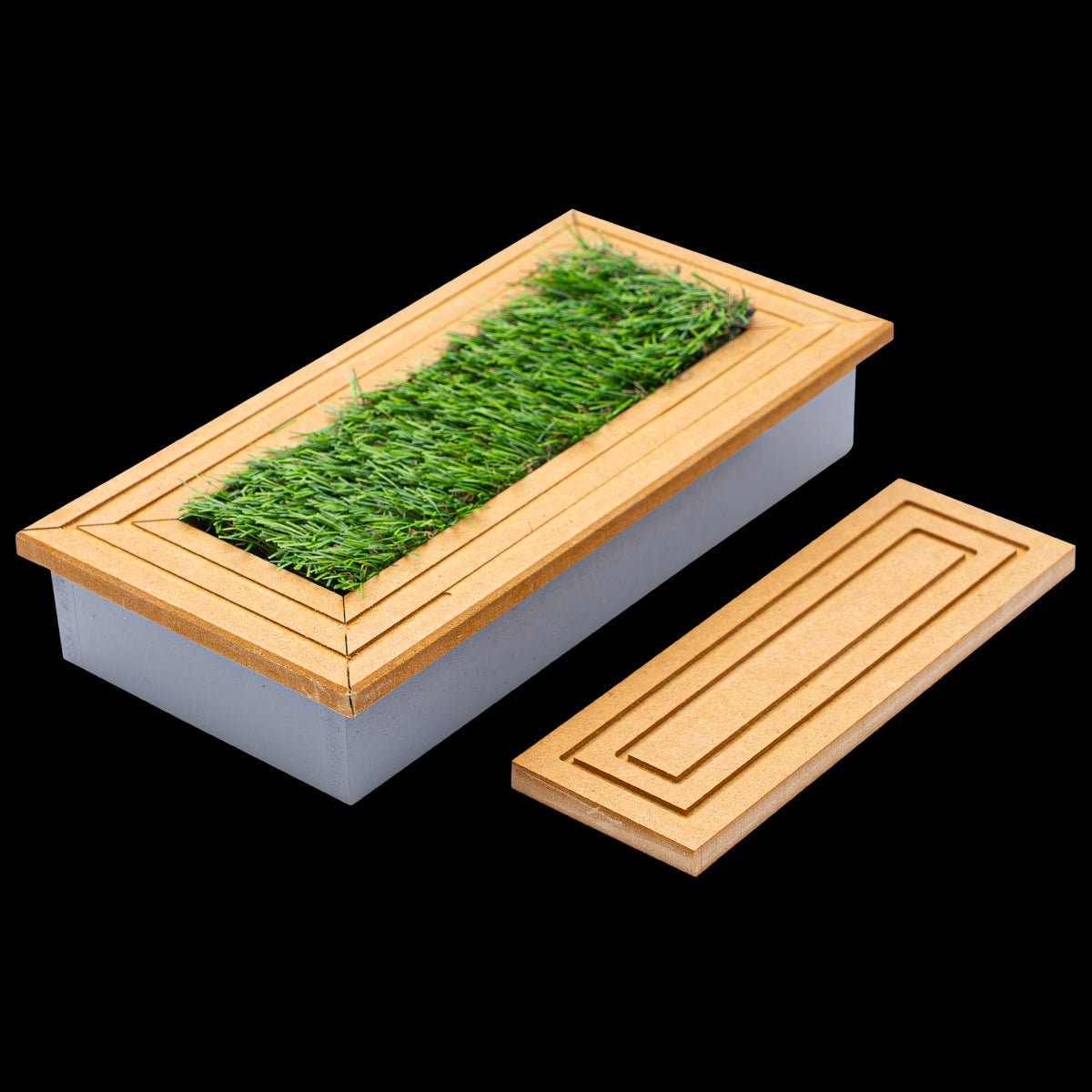Ollie Fingerboard Ramp - Solid Planter Box