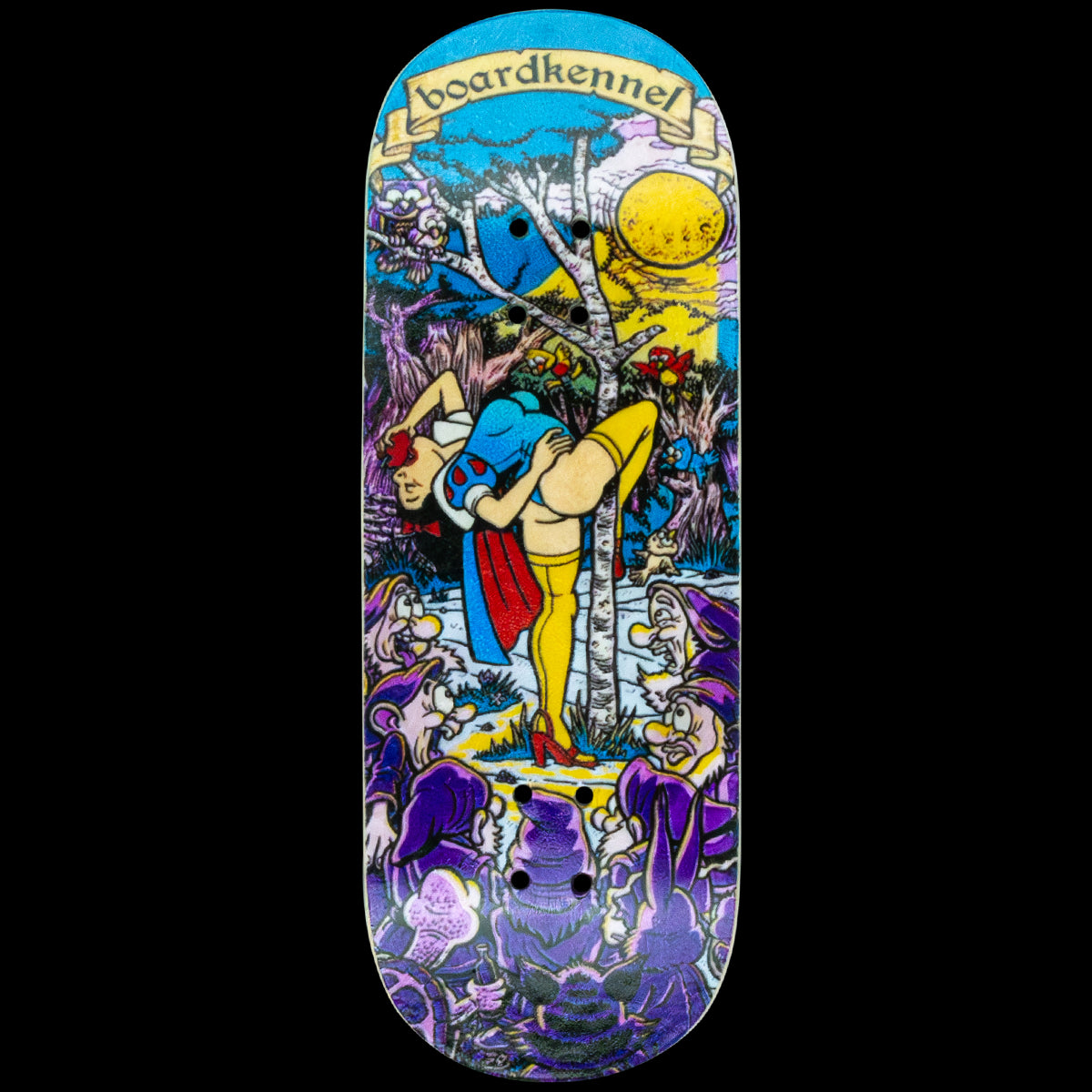 Board Kennel Fingerboard Deck - Ms. White