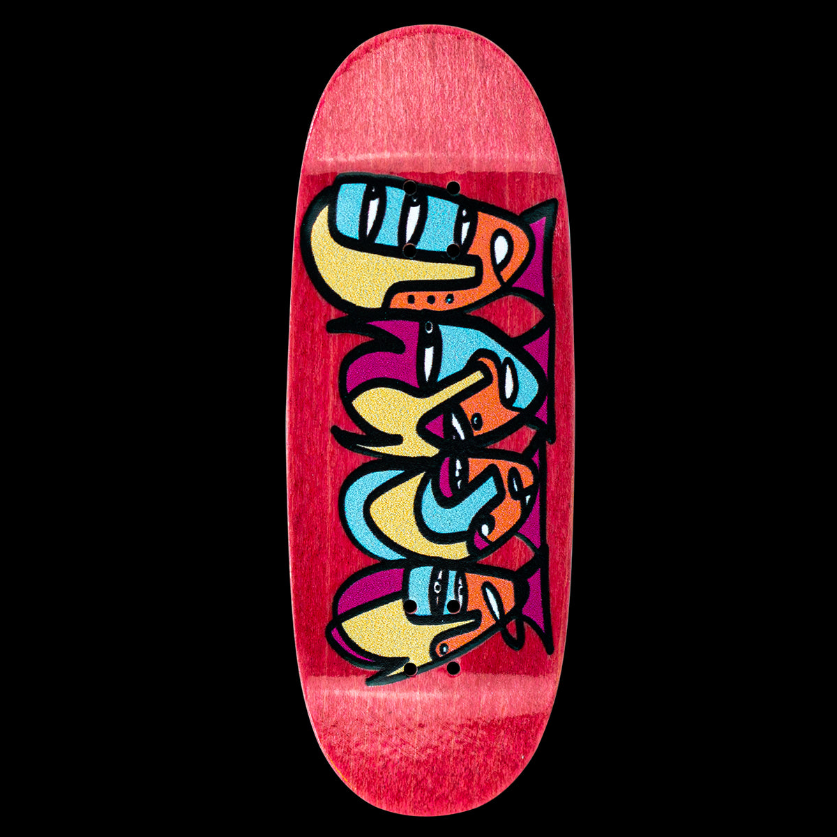 Variant Fingerboard Deck - Sonny Mountain Red