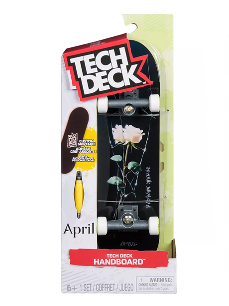 Tech Deck Handboard Complete - April Dashawn Cracked Glass