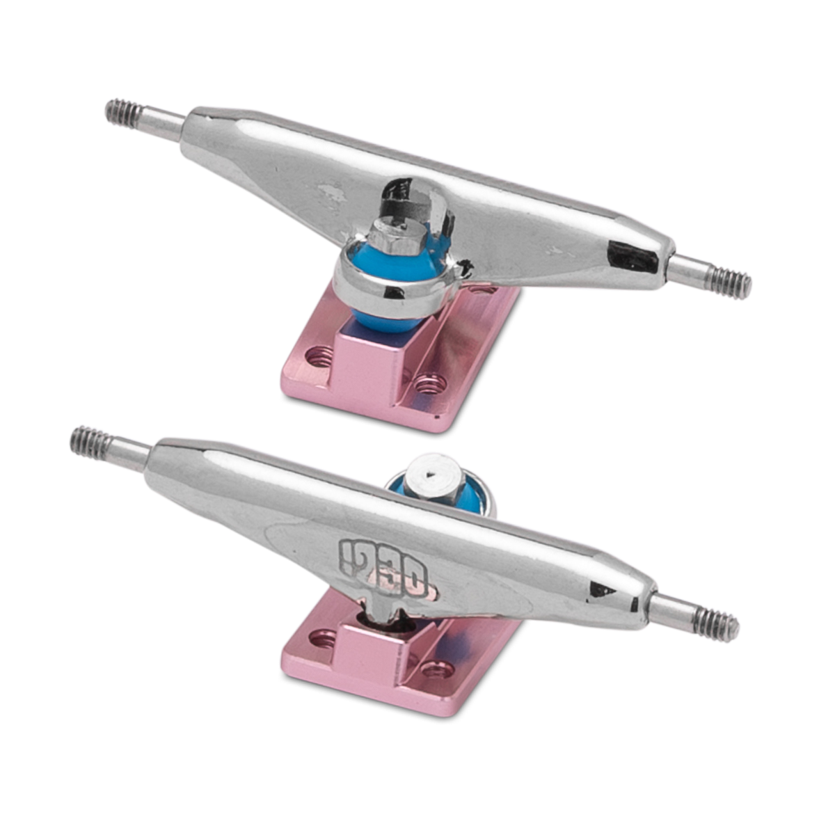DeliDecks T2 Fingerboard Trucks - Hex Hybrid Trux 34mm