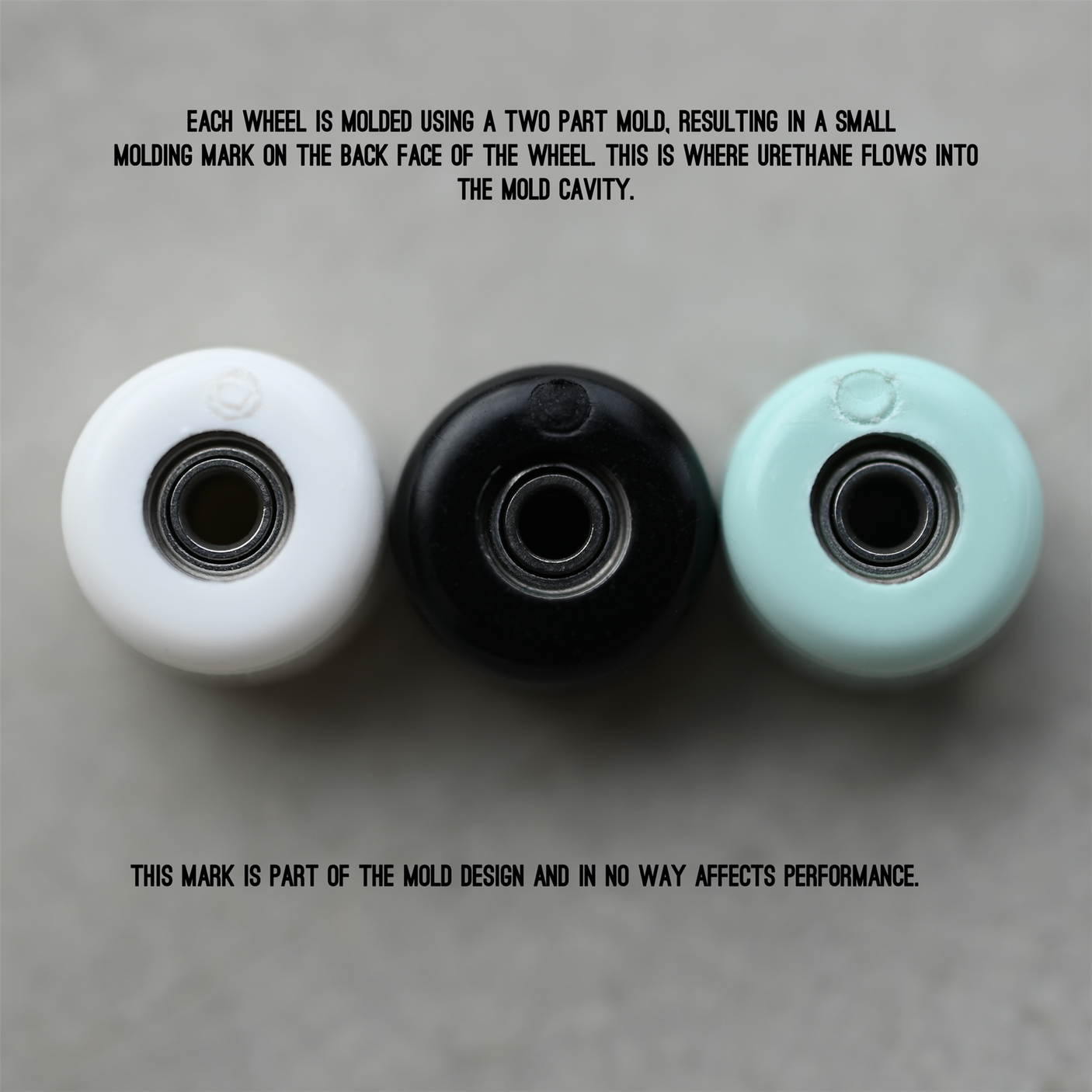 DeliDecks Mini Fingerboard Wheels - 95A