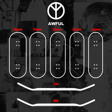 Awful Fingerboard Deck - Spirit