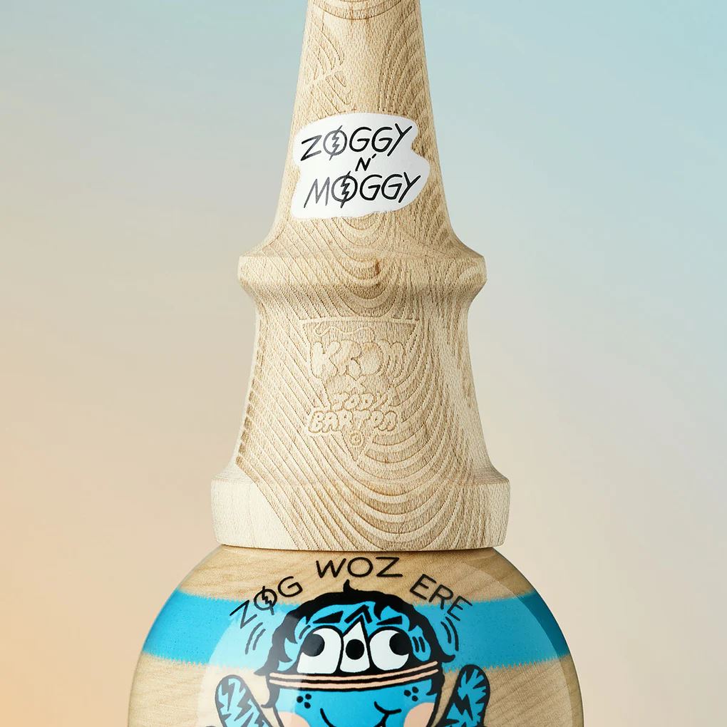 Krom Zoggy n' Moggy Kendama - Mog Woz Ere – The Vault Fingerboards