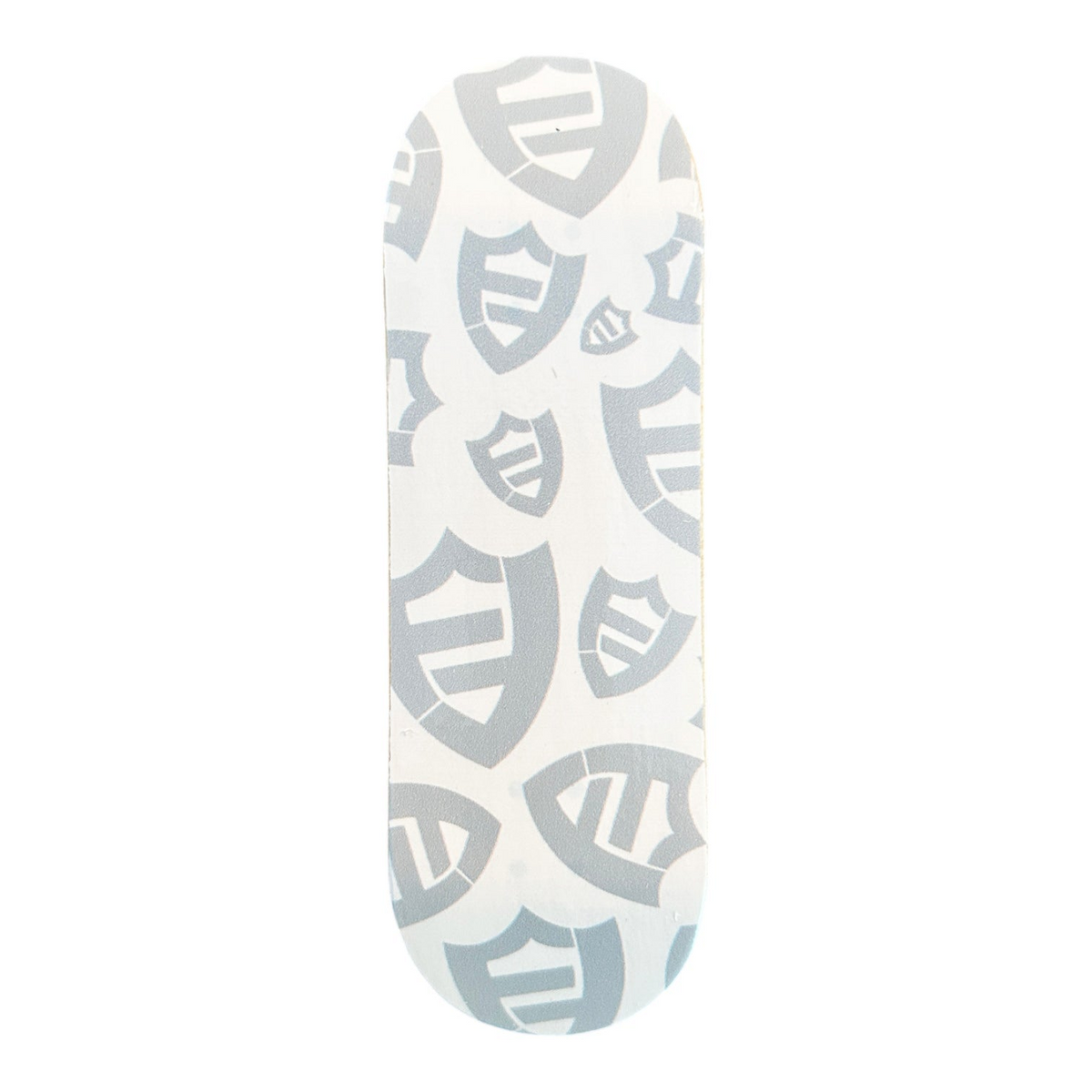 FlatFace G4 Fingerboard Deck - Logos Gray/White