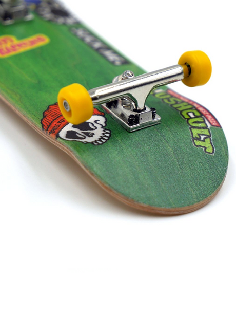 Slushcult Grom Fingerboard Complete - Sticker Slap Green