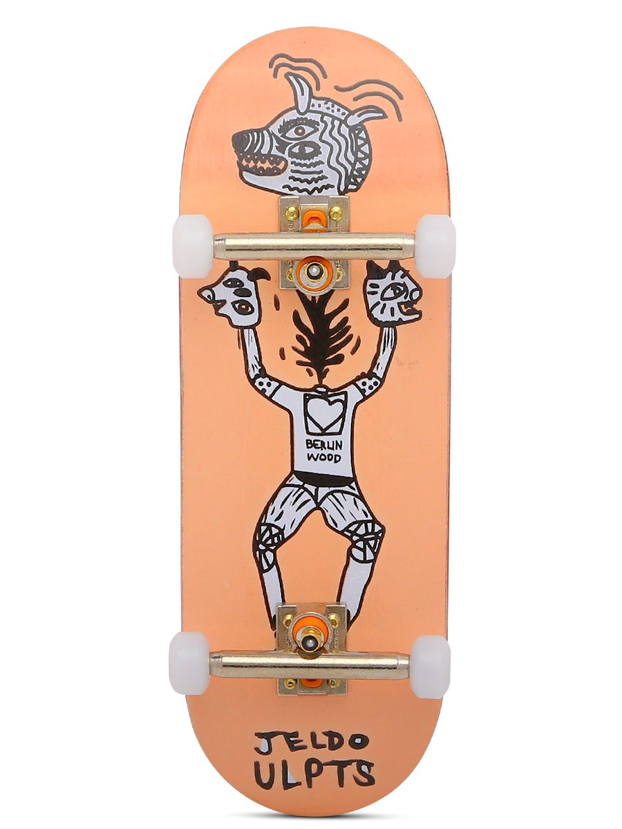 Berlinwood Fingerboard Complete - Jeldo Ulpts Pro