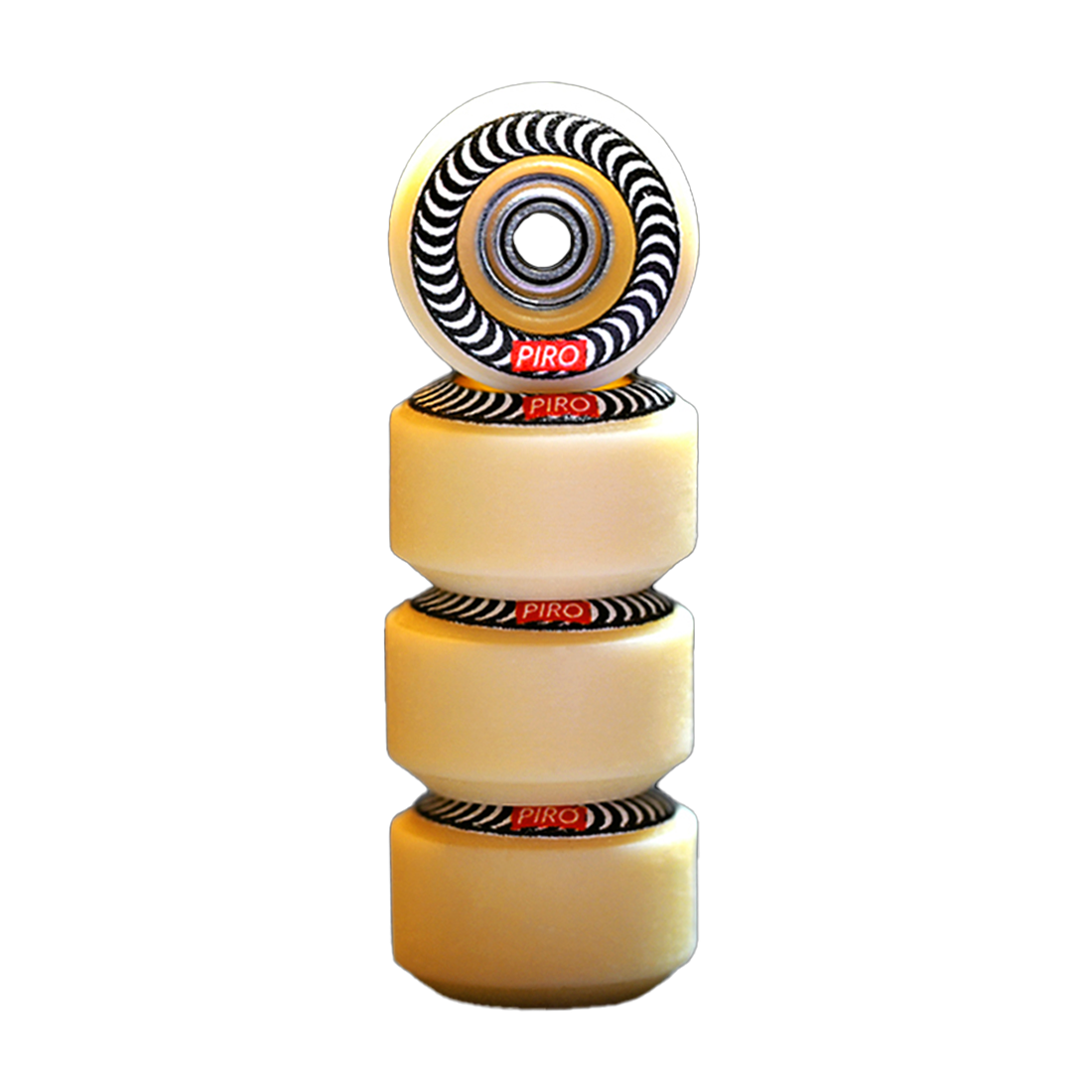 Piro Performance Graphic Fingerboard Wheels - Spiral