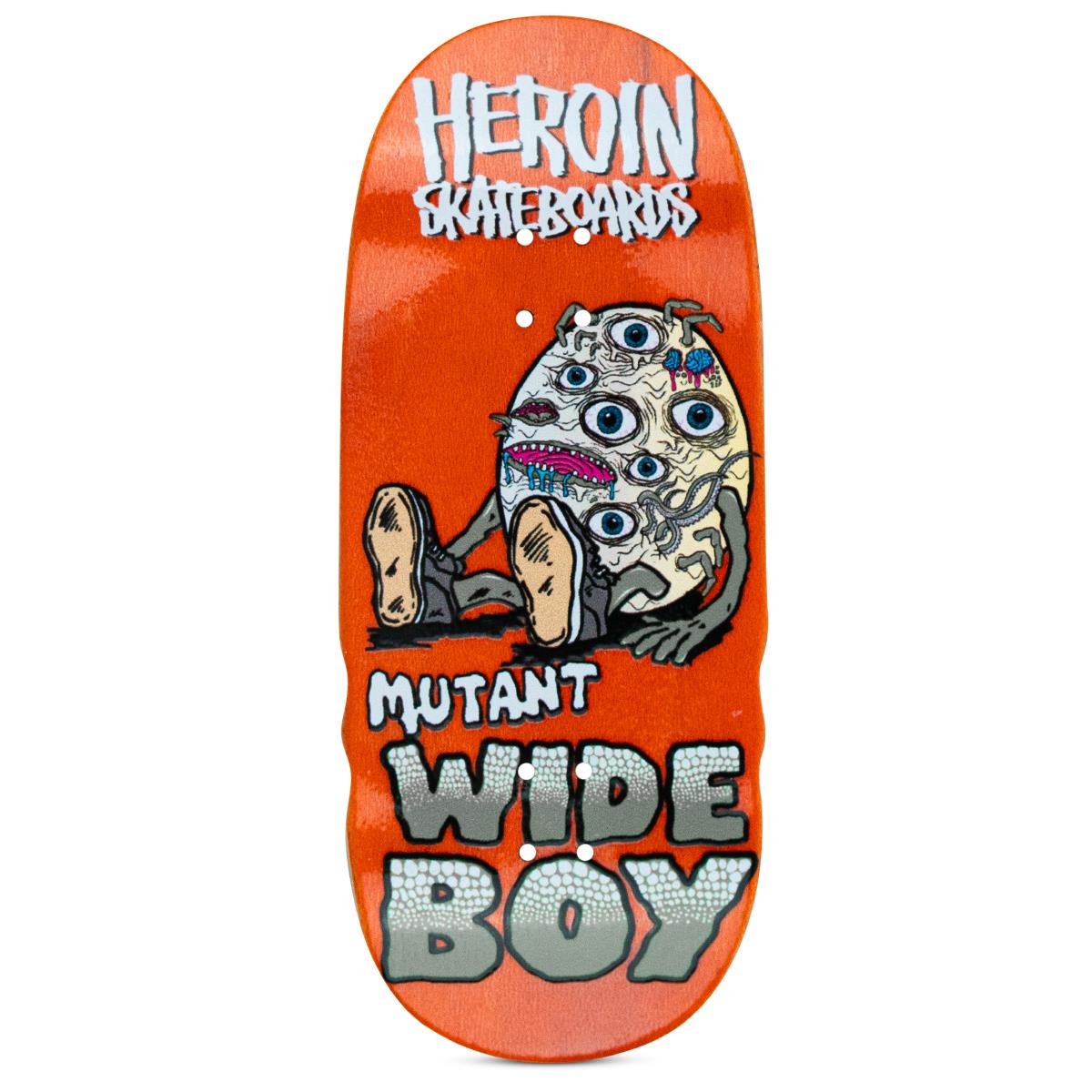 Maple Lab Fingerboard Deck - Mutant Wideboy