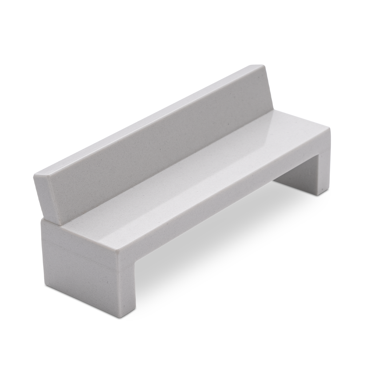 TV Marble Fingerboard Ramp - Street Bench