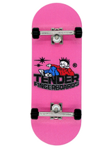 Slushcult x Tender Grom Fingerboard Complete - No F*cks