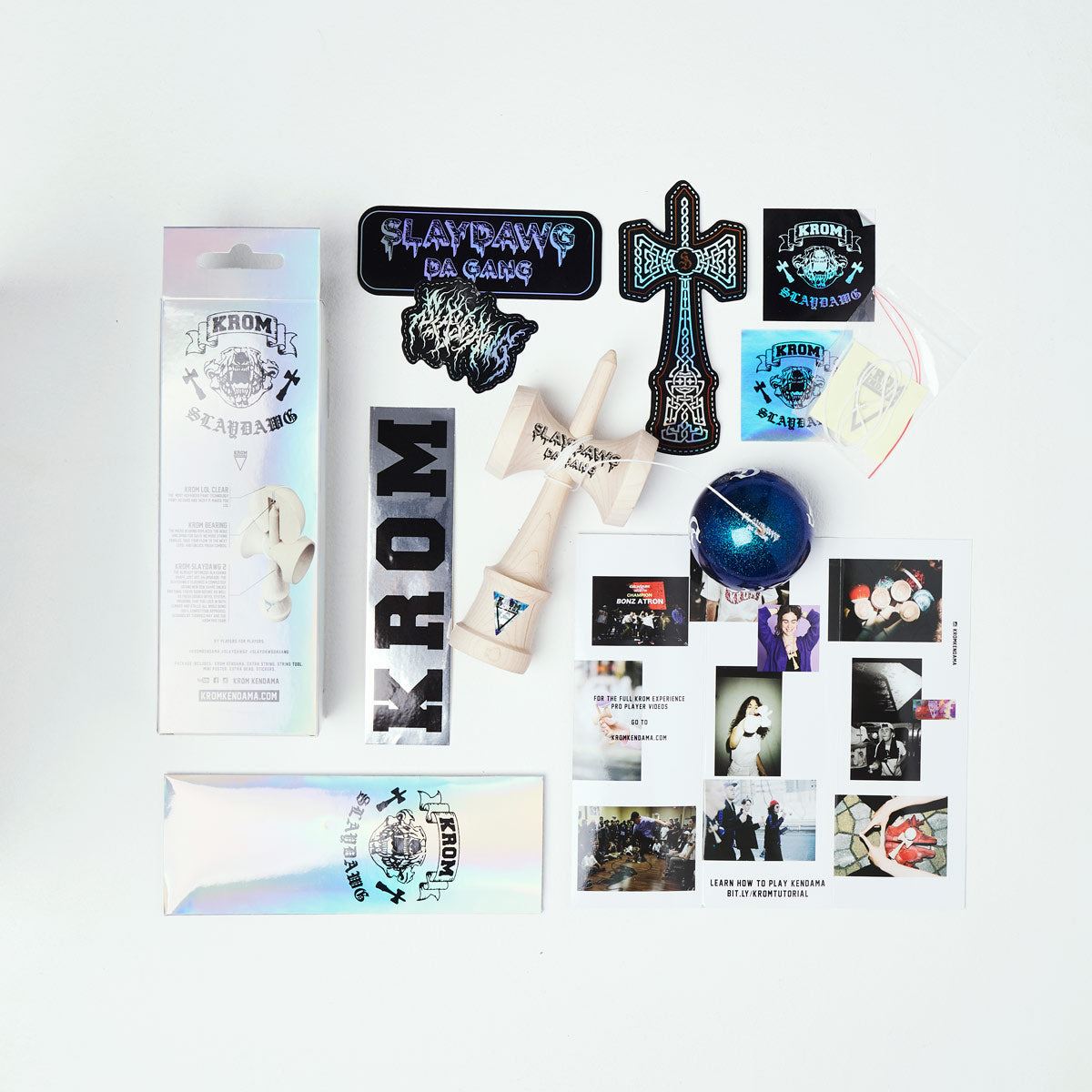 Krom SLAYDAWG Kendama - Moon Dawg – The Vault Fingerboards