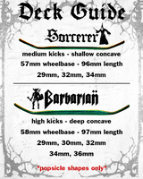 Dungeon Crawl Fingerboard Deck - Wizard