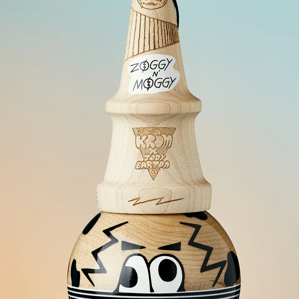 獣牙　根付　呪物　ニホンオオカミ　熊　煙草入れ　キセル　漆　緒締め　玉　メノウ Krom Zoggy n' Moggy Kendama - Gridball – The Vault Fingerboards