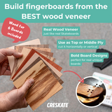 CRESKATE Fingerboard Deck Veneers - Special