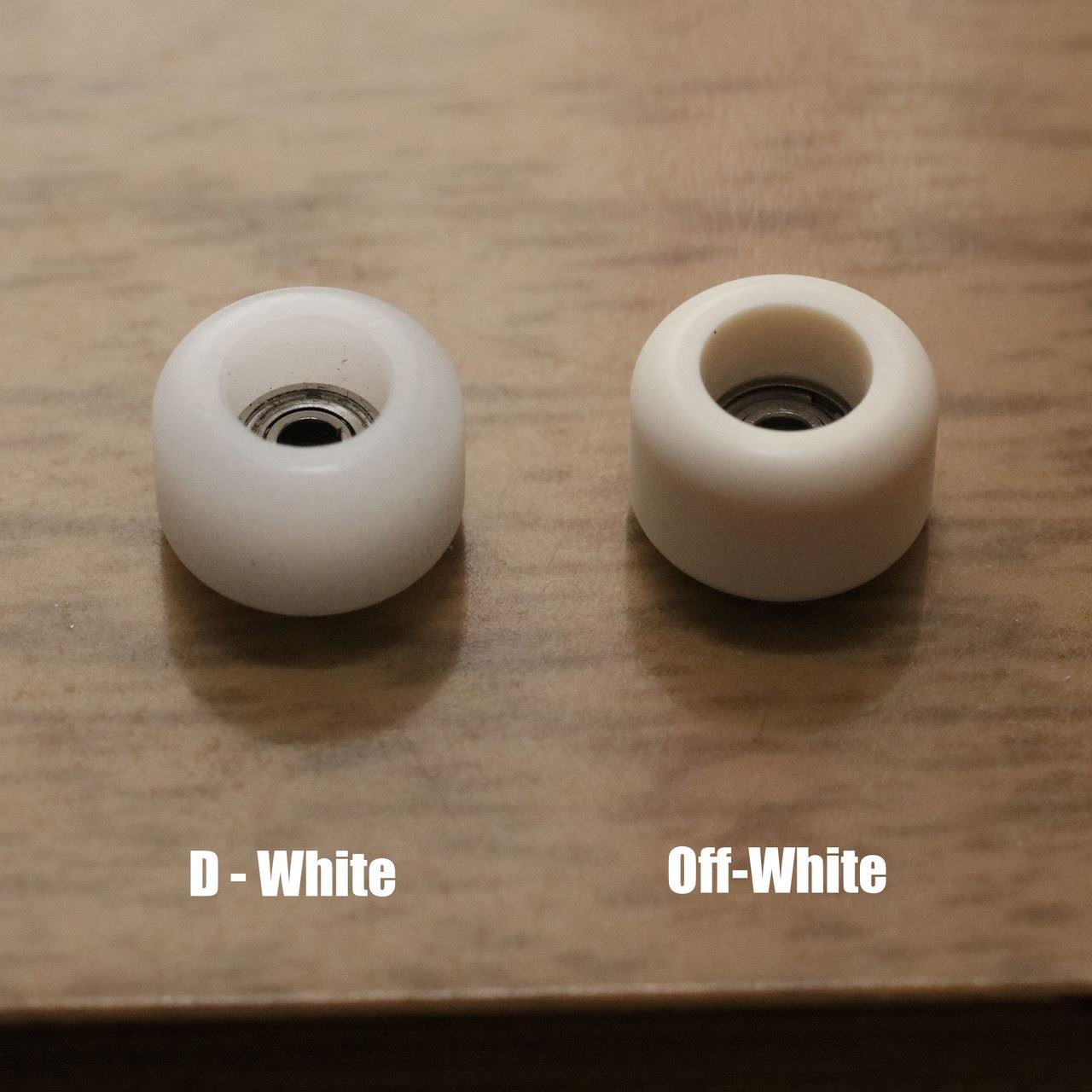 FlatFace Fingerboard G4 Bearing Wheels - Off-White