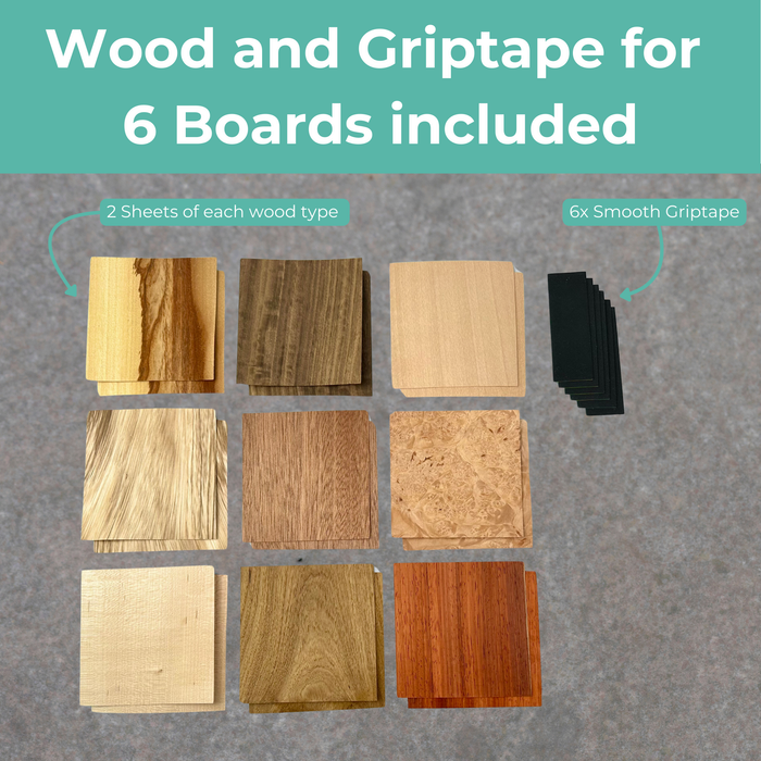 CRESKATE Fingerboard Deck Veneers - Special