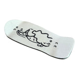 FlatFace x Duck Decks Wood Pekin Mermaid Fingerboard Deck - Red Zeph
