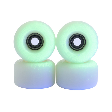 Blistered John Cowart Fingerboard Wheels - Off White Glow