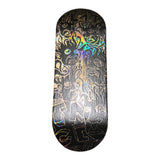 FlatFace G16 Fingerboard Deck Mike's Numbered Special Series - Holographic Matteblack Zeph on Wood