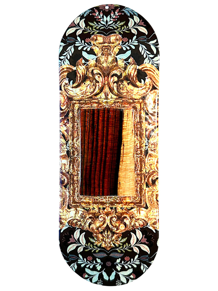 FlatFace G16 Fingerboard Deck - Deja Vu Framed Two Tone