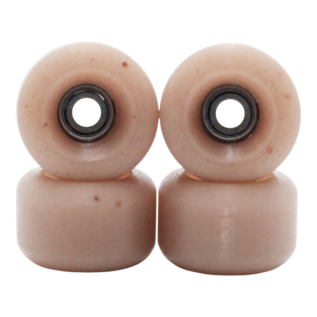 Blistered x FlatFace G4 Fingerboard Wheels - 60D - Milk Chocolate w/ Slight Cinnamon