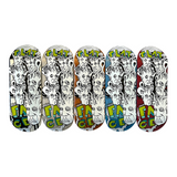 FlatFace x Cowply Prototype Fingerboard Deck - Zeph Special Green Text