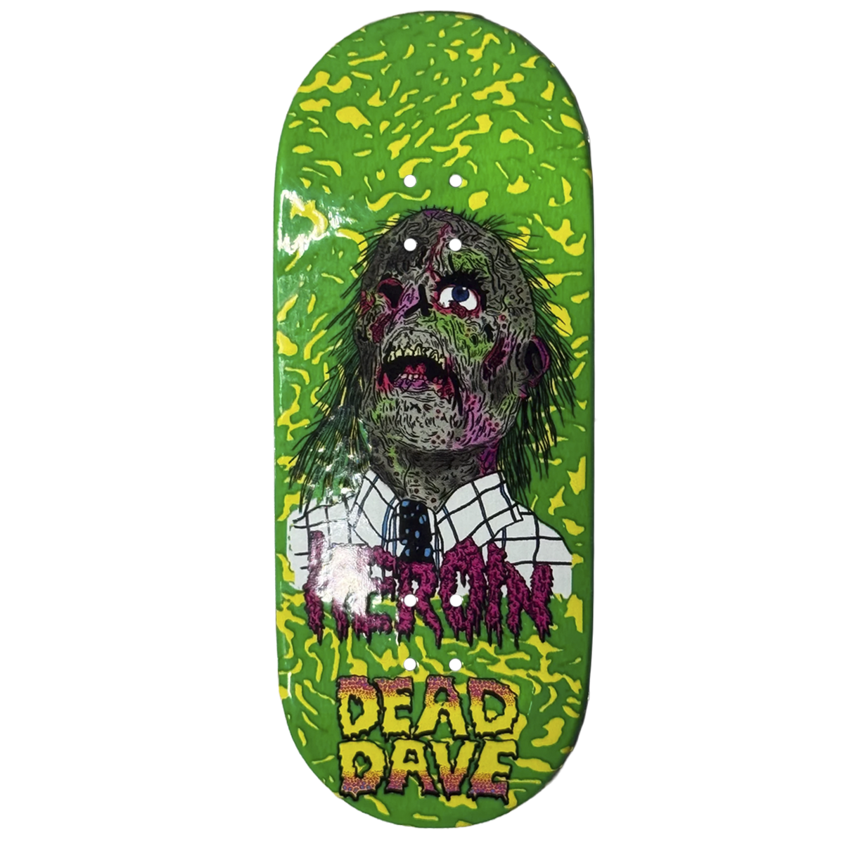 Maple Lab Fingerboard Deck - Dead Dave Dead Head