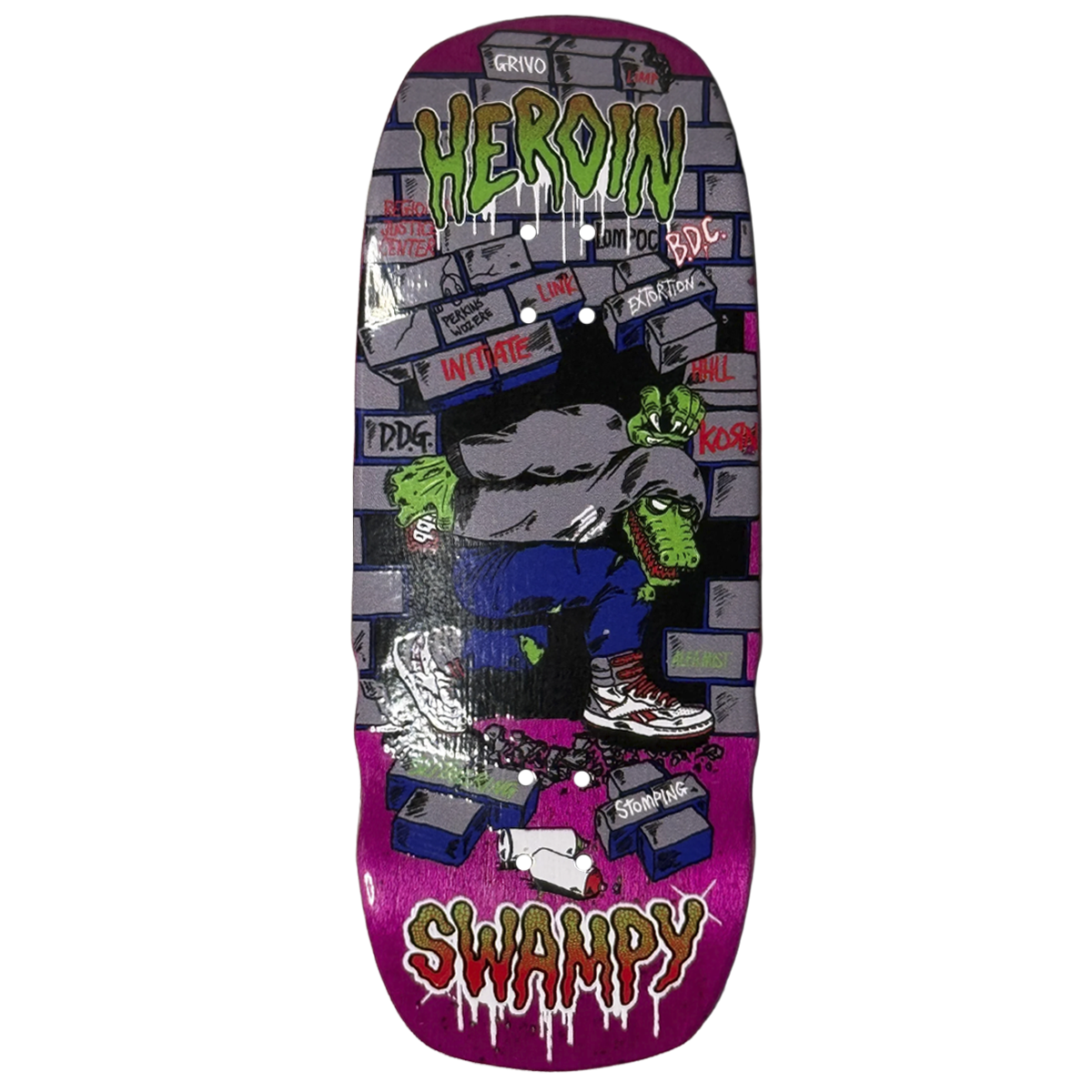 Maple Lab Fingerboard Deck - Swampy Stomp