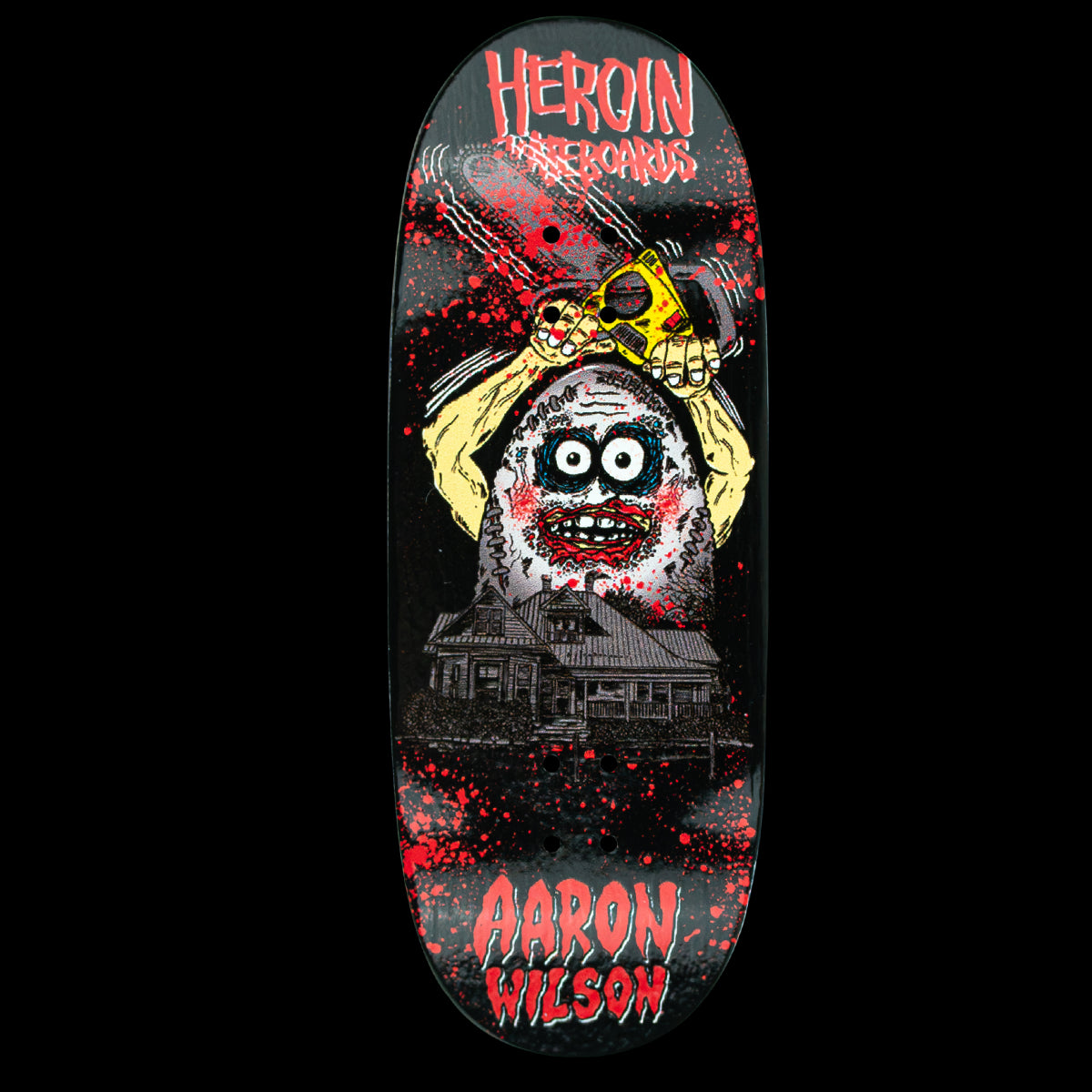 Maple Labs Fingerboard Deck - Teggxas Chainsaw