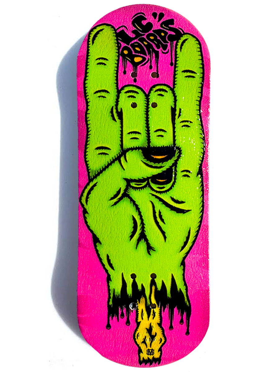 LC Boards Fingerboard Deck - Fist Graphic