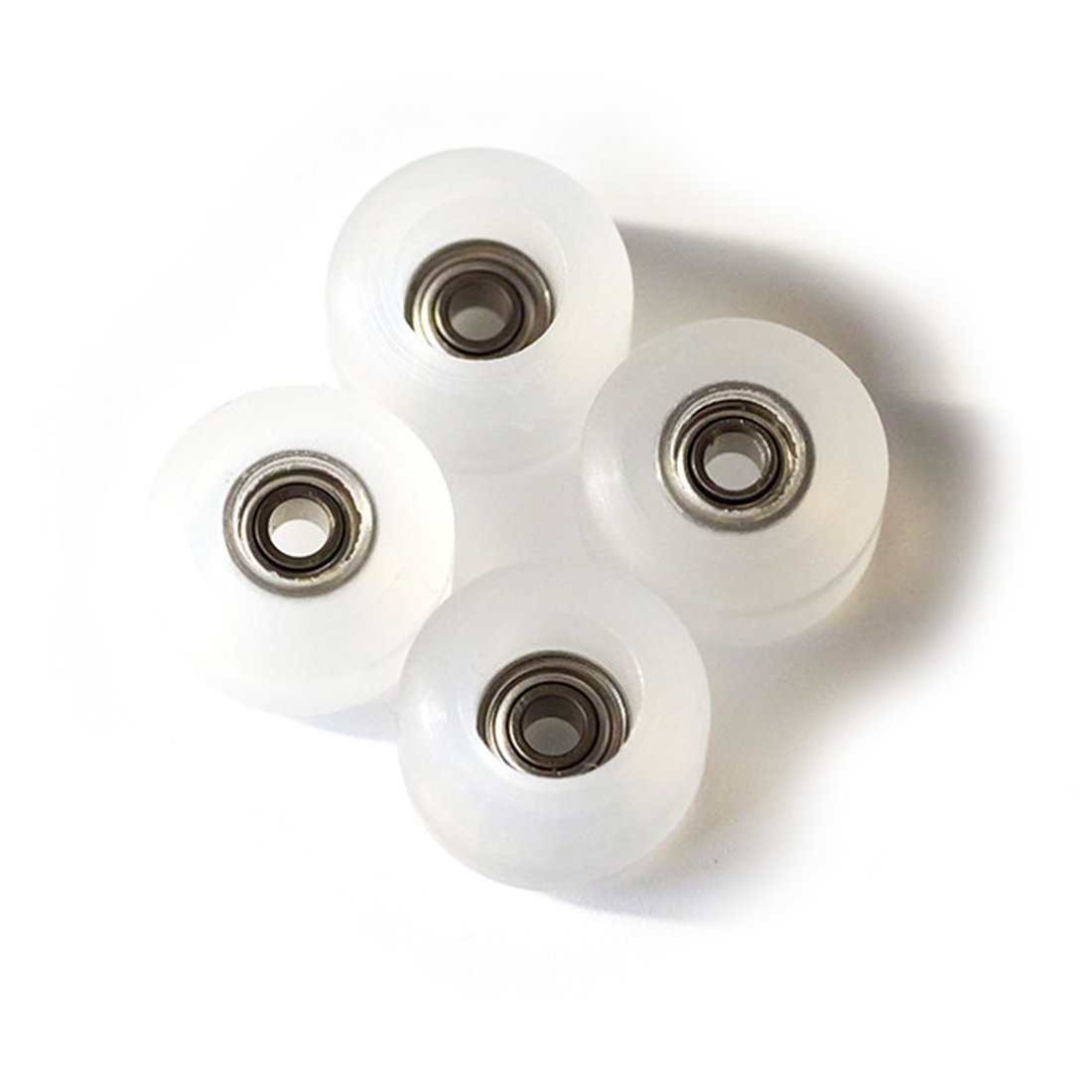 FlatFace Fingerboard G4 Bearing Wheels - Frosted Clear