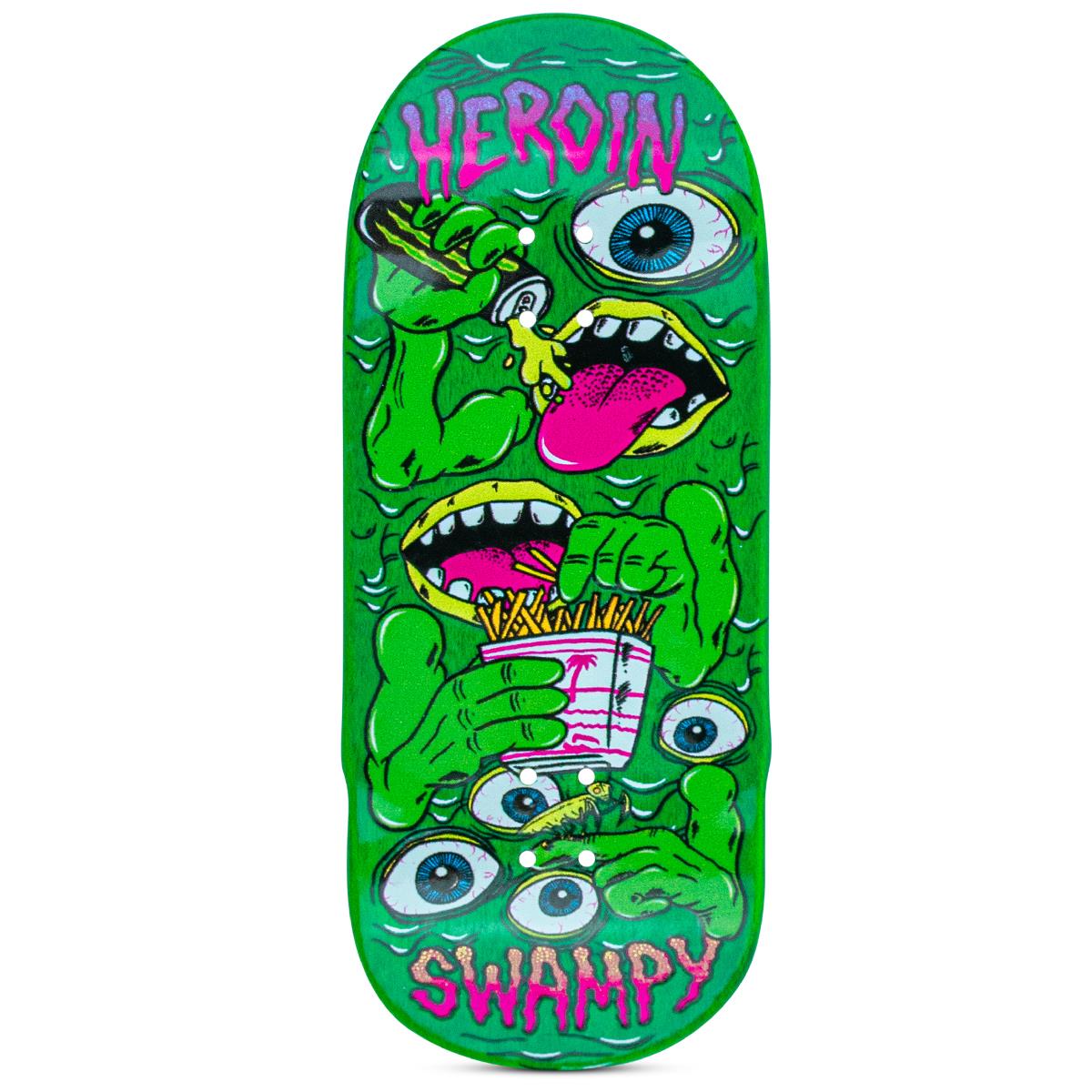 Maple Lab Fingerboard Deck - Swampy Mutate or Die