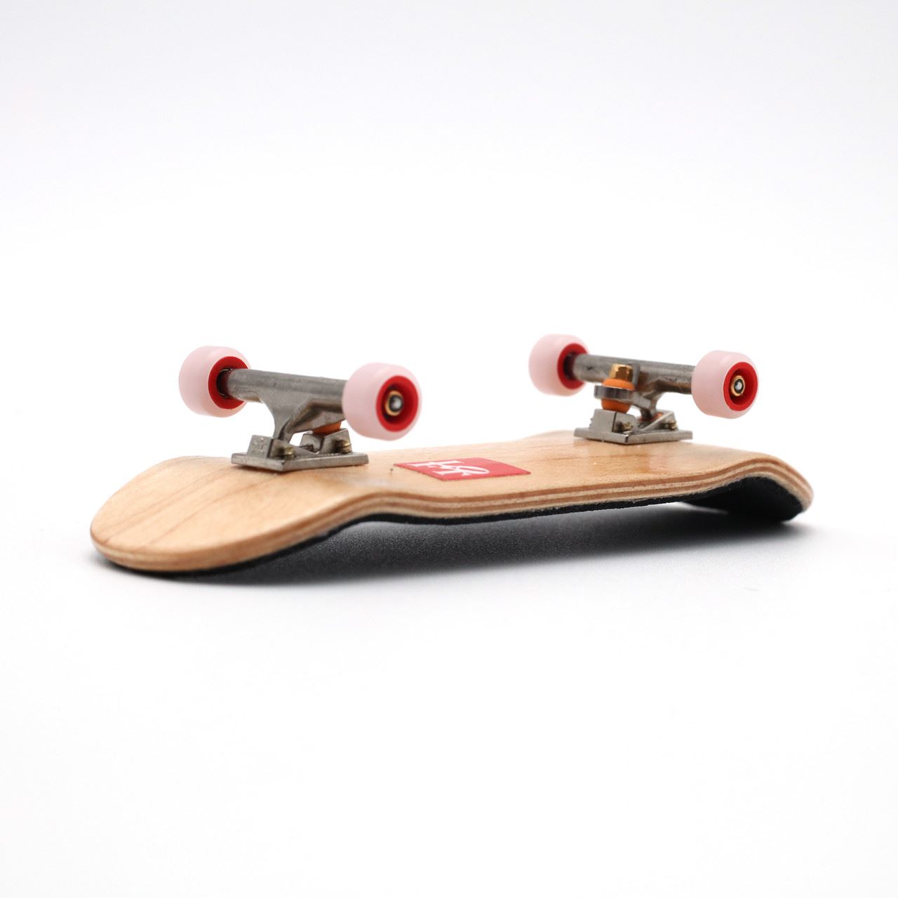 FlatFace Fingerboard Dual Durometer V2 Bearing Wheels - Red and White