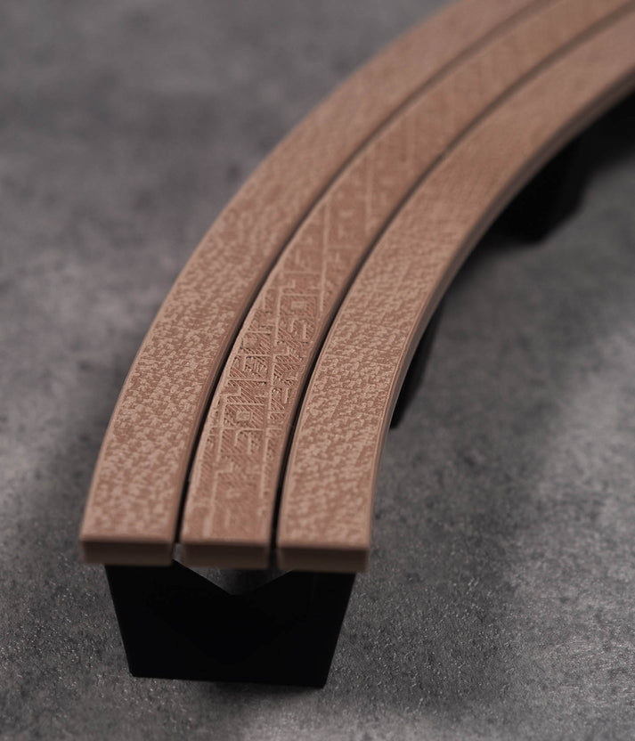 6oh5oh Fingerboard Ramp - Curved Bench