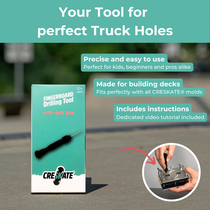 CRESKATE Fingerboard Drilling Tool