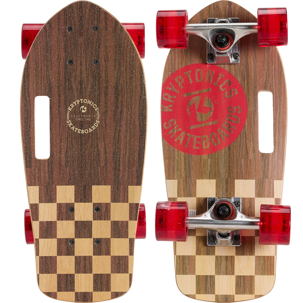 Kryptonics Stubby Cruiser Complete Skateboard - 19"