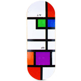 Red Wolf Fingerboard Deck - Stained Glass