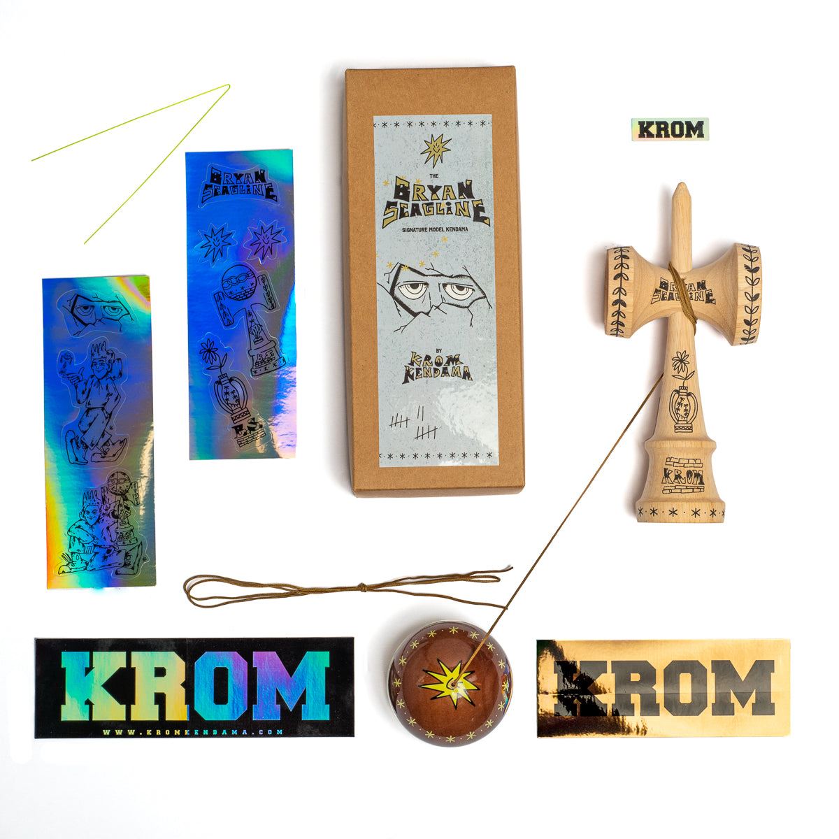 Krom Bryan Scagline OG Mod Signature Kendama