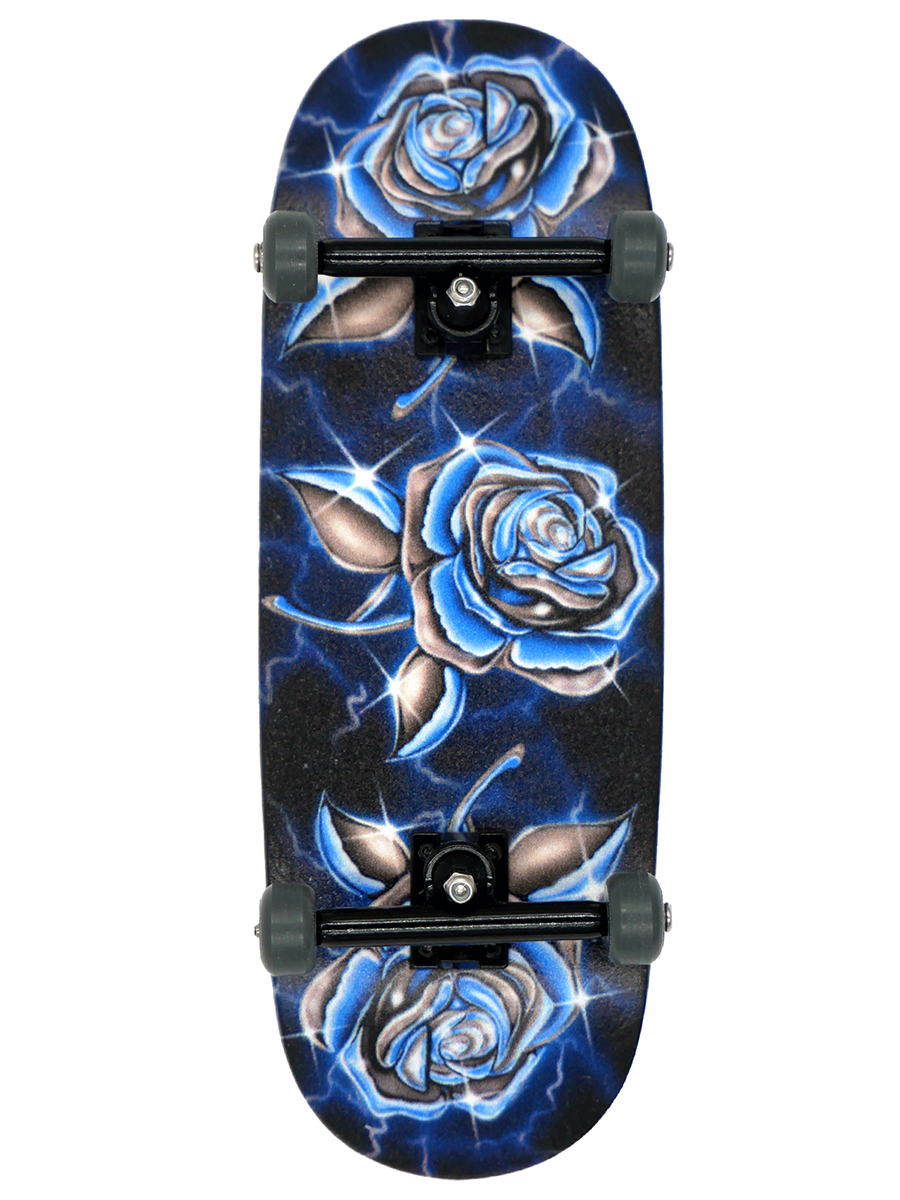 Slushcult x Samborghini Grom Fingerboard Complete - Chrome Roses