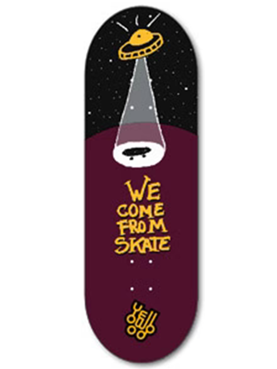 Yellowood Fingerboard Deck - Space