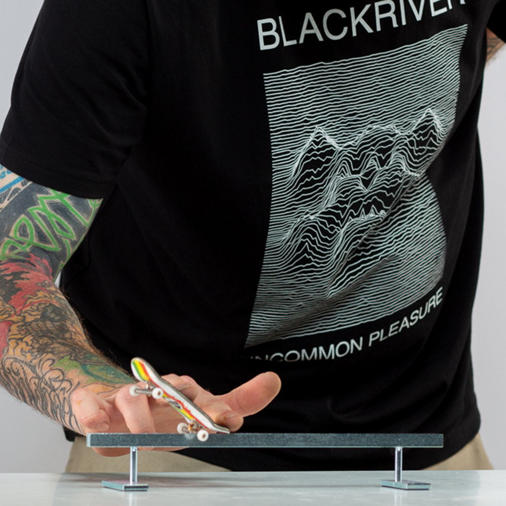 Fingerboard Raisable Rails Blackriver Fingerboard Rail - Ironrail Low Square – The Vault Fingerboards