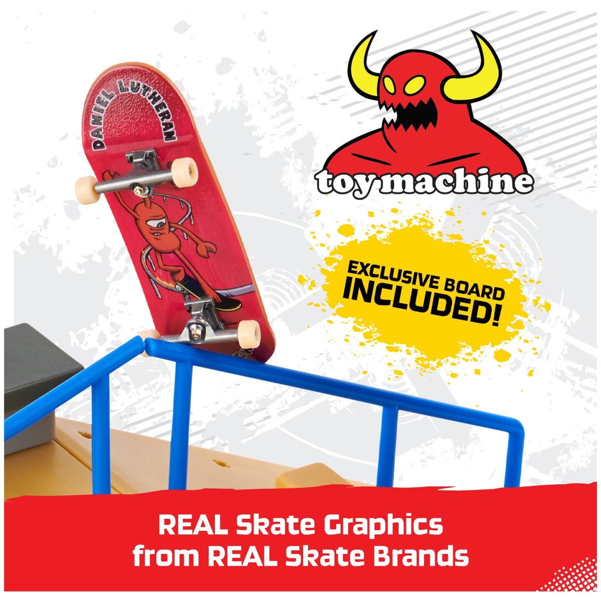 Tech Deck Half Pipe Ramp Set + Build A Park Kit + 4 skates Tech Deck Half Pipe Ramp Set + Build A Park Kit + 4 skates