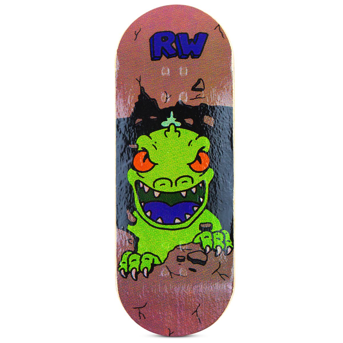 Red Wolf Fingerboard Deck - T-Rex