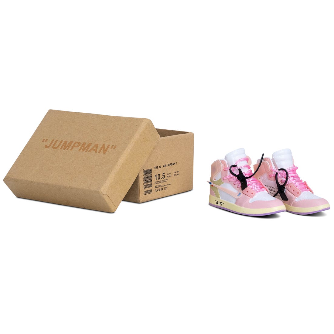 LC Finger Shoes - Off White Jordan 1's High